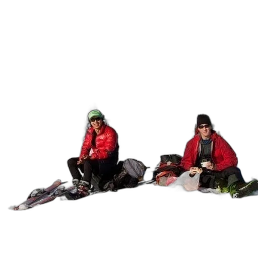 jacket, staff, shoes, hat transparent PNG cut-out