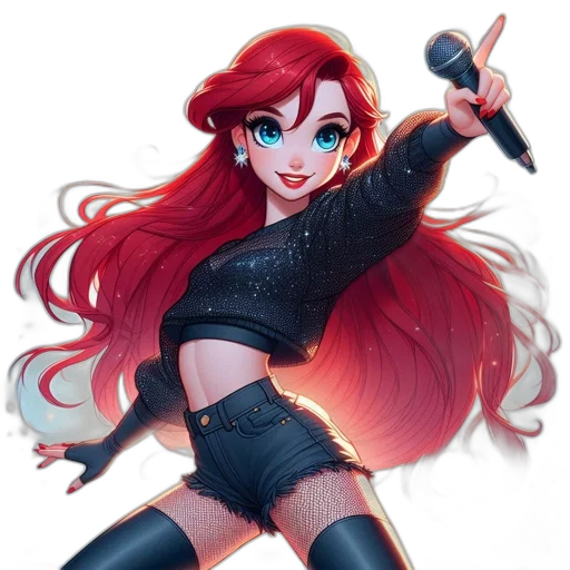 staff, jacket, hair, cartoon transparent PNG cut-out