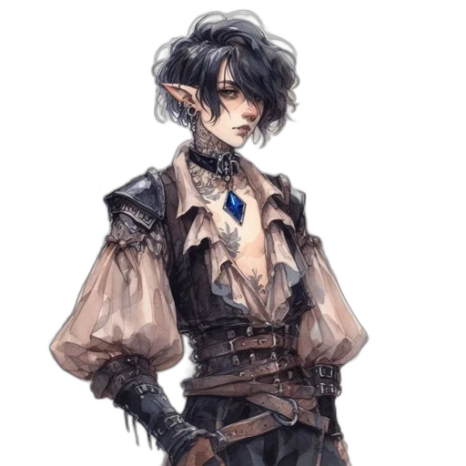jacket, staff, dragon, creature transparent PNG cut-out