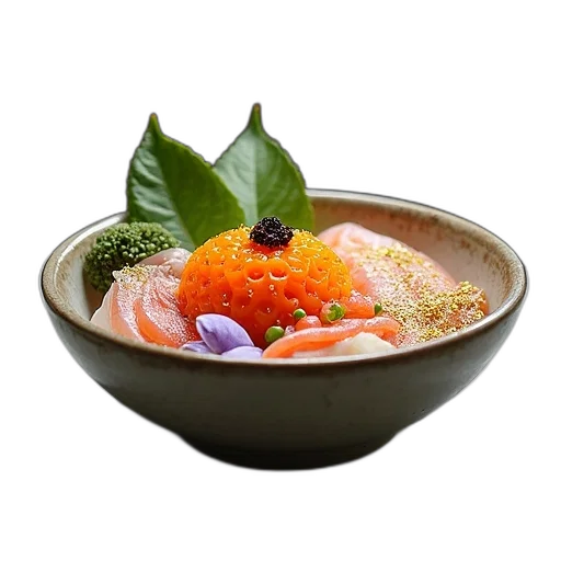 food, hat, photorealistic, 3d render transparent PNG cut-out