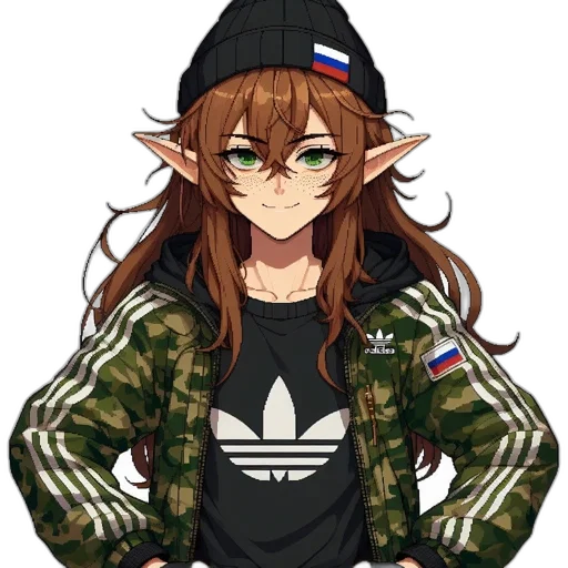 jacket, hat, face, weapon transparent PNG cut-out