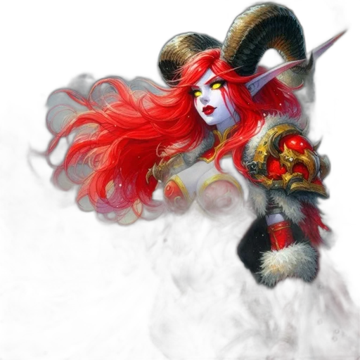 dragon, staff, mask, weapon transparent PNG cut-out