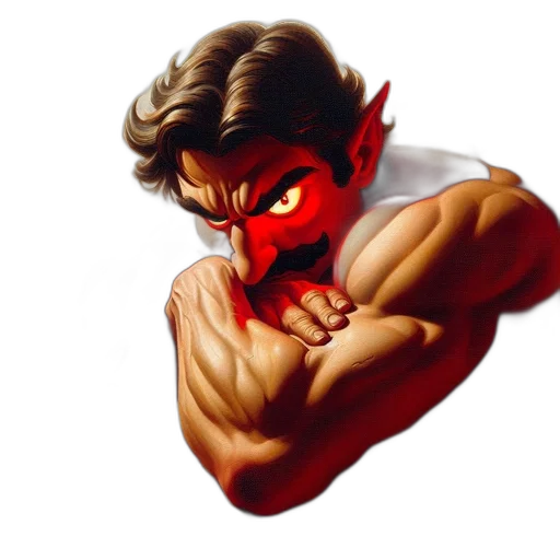 mask, face, comic book art, pixel art transparent PNG cut-out