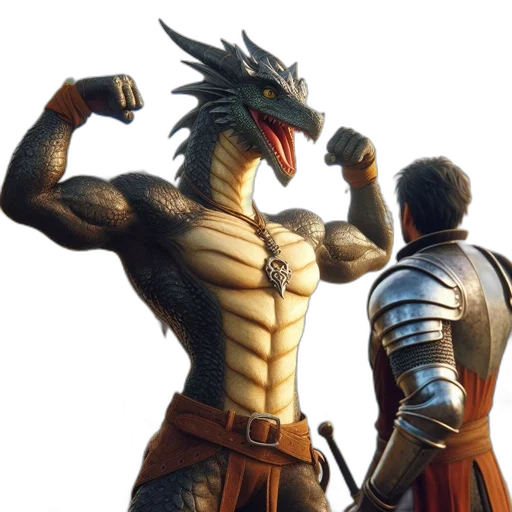 dragon, sword, weapon, fantasy art transparent PNG cut-out
