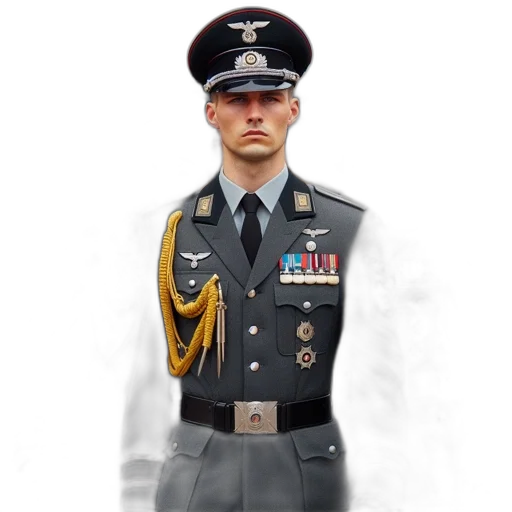 staff, jacket, face, crown transparent PNG cut-out