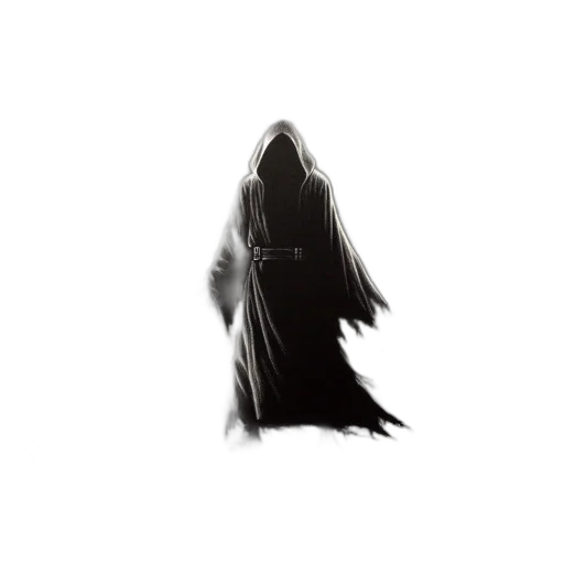 creature, dress, mask, hair transparent PNG cut-out