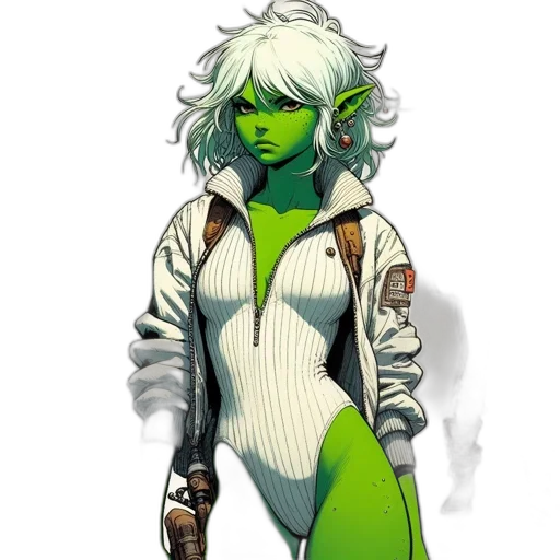 staff, jacket, concept art, comic book art transparent PNG cut-out
