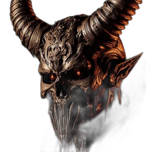 mask, dragon, face, creature transparent PNG cut-out