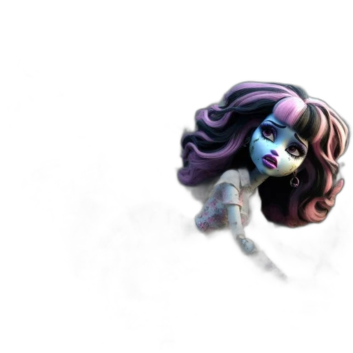 robot, hair, concept art, fantasy art transparent PNG cut-out