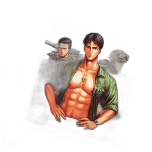 jacket, concept art, photorealistic, comic book art transparent PNG cut-out