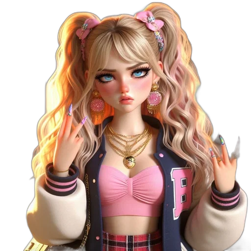jacket, concept art, 3d render, fantasy art transparent PNG cut-out