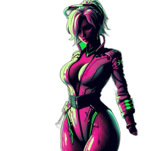 robot, dress, jacket, concept art transparent PNG cut-out