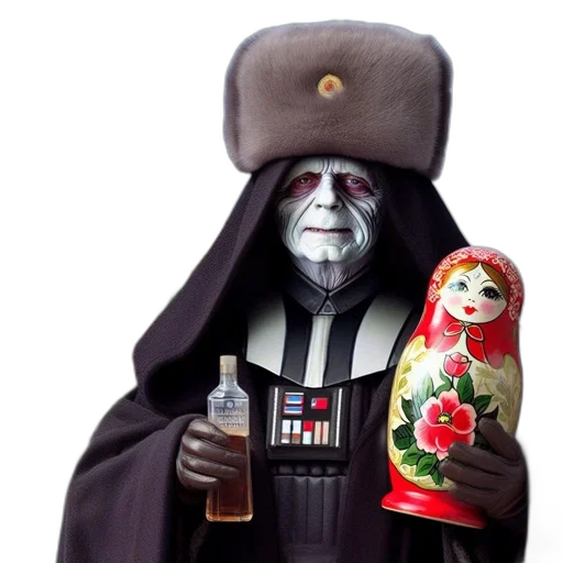 bottle, darth, vader, dons transparent PNG cut-out