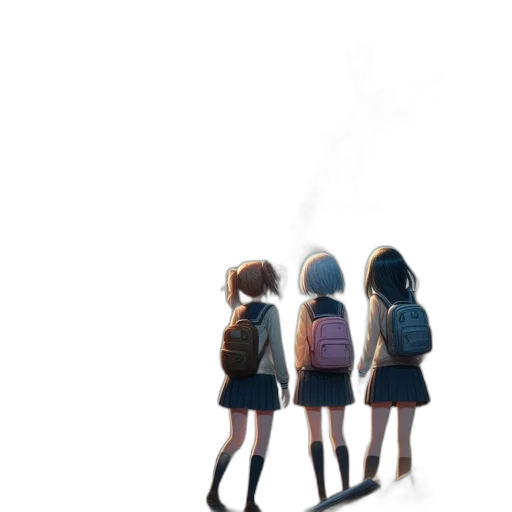 jacket, dress, mask, weapon transparent PNG cut-out