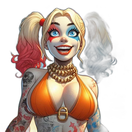 comic book art, concept art, fantasy art, cartoon transparent PNG cut-out