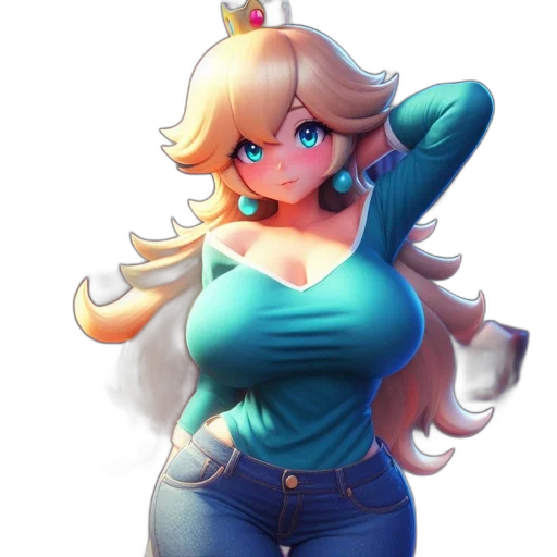dress, crown, staff, pixel art transparent PNG cut-out