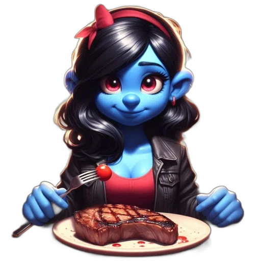 food, robot, staff, concept art transparent PNG cut-out