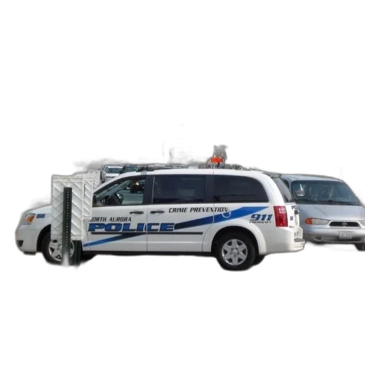 staff, car, police, van transparent PNG cut-out