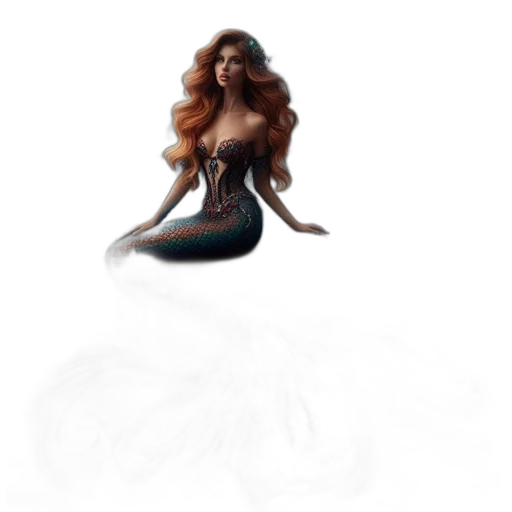 dress, hair, concept art, fantasy art transparent PNG cut-out