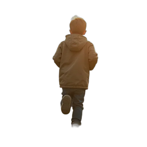 jacket, staff, creature, animal transparent PNG cut-out