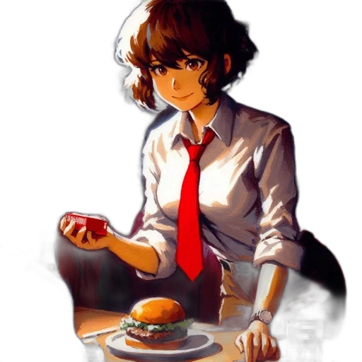 food, staff, robot, face transparent PNG cut-out