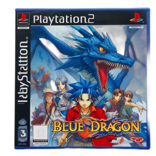 dragon, blue, cover, art transparent PNG cut-out