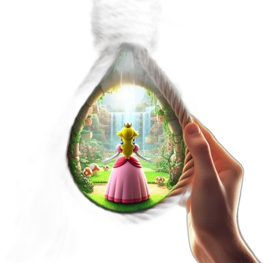 dress, bottle, crown, sword transparent PNG cut-out