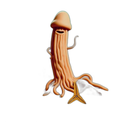 animal, creature, hat, staff transparent PNG cut-out