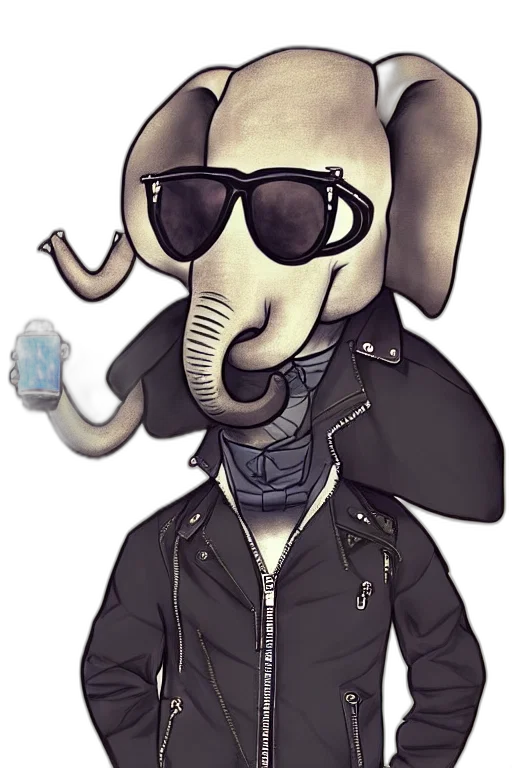 jacket, staff, cartoon, concept art transparent PNG cut-out