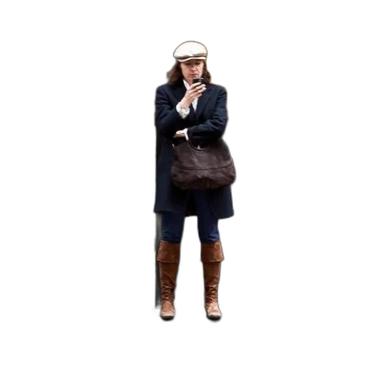 hat, jacket, staff, concept art transparent PNG cut-out