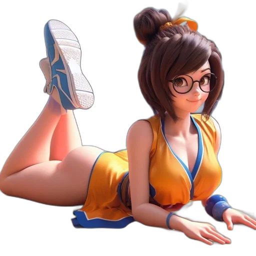 dress, staff, robot, shoes transparent PNG cut-out
