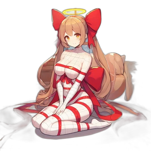 dress, staff, crown, weapon transparent PNG cut-out