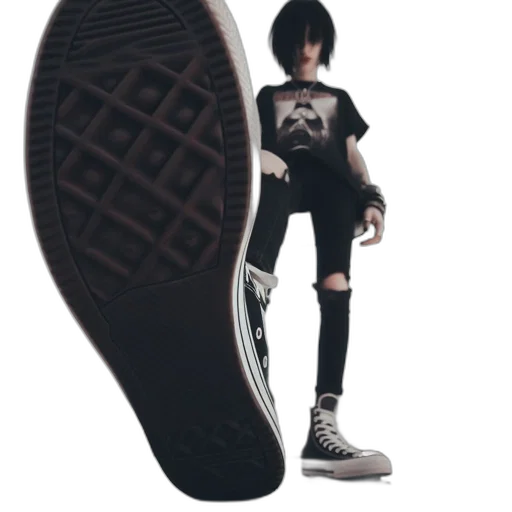 shoes, robot, creature, weapon transparent PNG cut-out