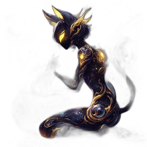 dragon, mask, staff, creature transparent PNG cut-out