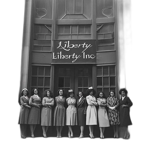 staff, dress, building, women transparent PNG cut-out