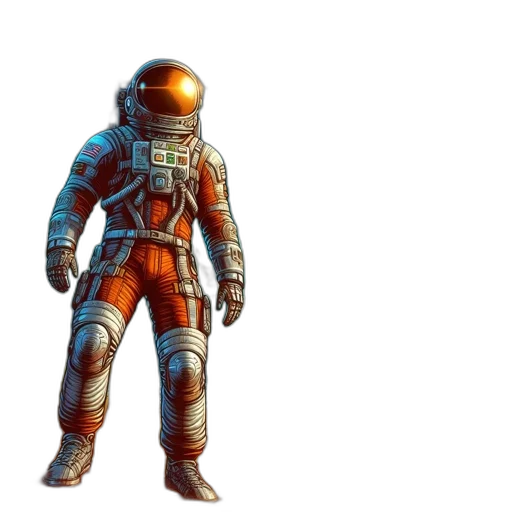 robot, jacket, creature, concept art transparent PNG cut-out