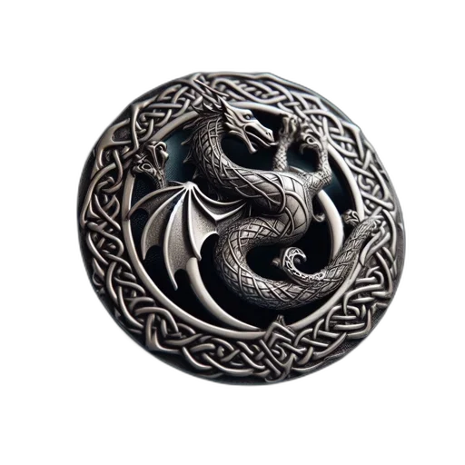 dragon, jewelry, staff, sword transparent PNG cut-out