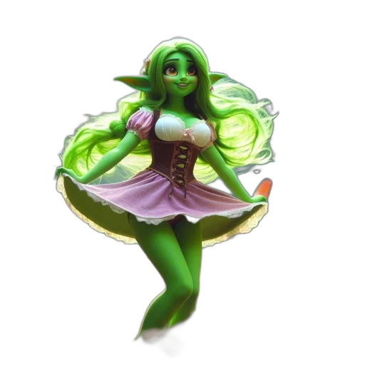 staff, dress, fantasy art, concept art transparent PNG cut-out