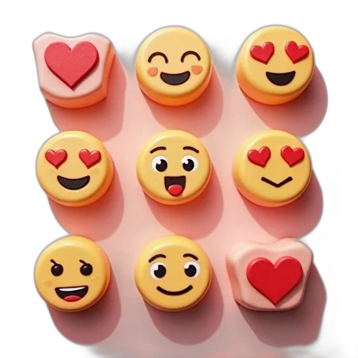 face, jewelry, love, emoji transparent PNG cut-out