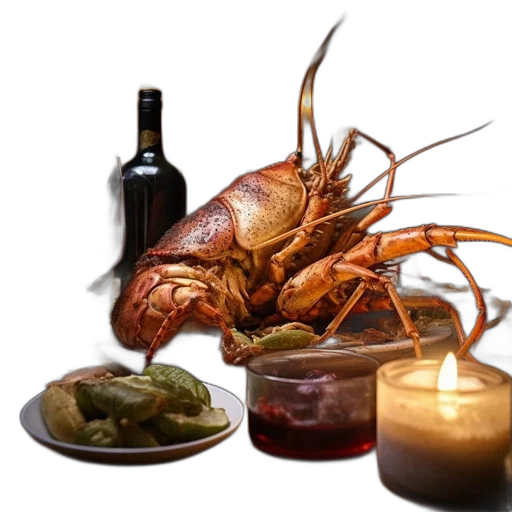 food, animal, creature, photorealistic transparent PNG cut-out