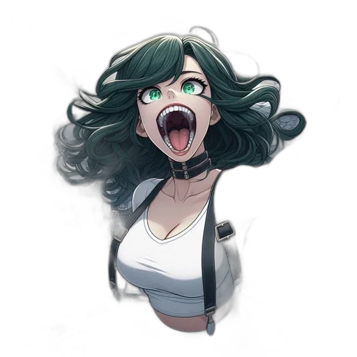 face, creature, mask, staff transparent PNG cut-out