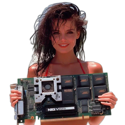 robot, weapon, cyberpunk, vaporwave transparent PNG cut-out