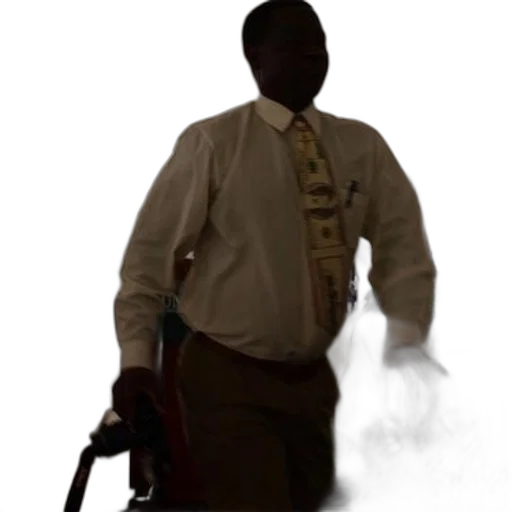 staff, jacket, weapon, robot transparent PNG cut-out