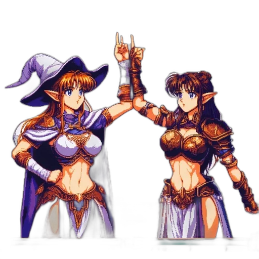 staff, pixel art, concept art, fantasy art transparent PNG cut-out