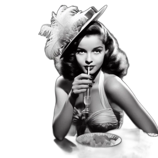 hat, food, jewelry, photorealistic transparent PNG cut-out