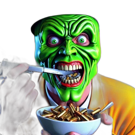food, mask, creature, face transparent PNG cut-out