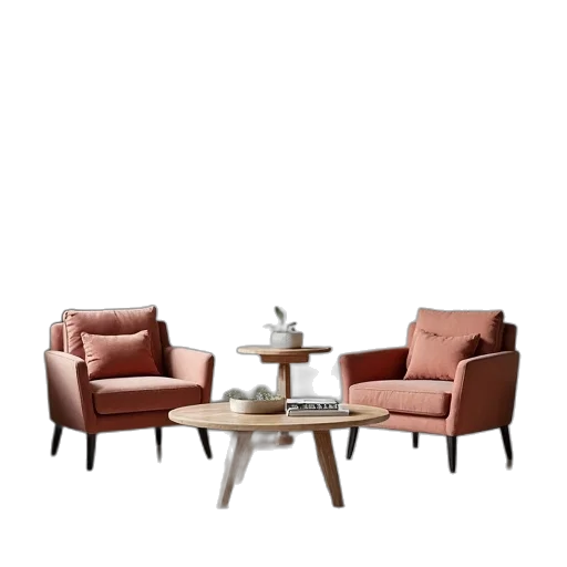 furniture, 3d render, photorealistic, concept art transparent PNG cut-out