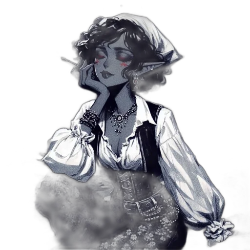 dress, mask, face, staff transparent PNG cut-out