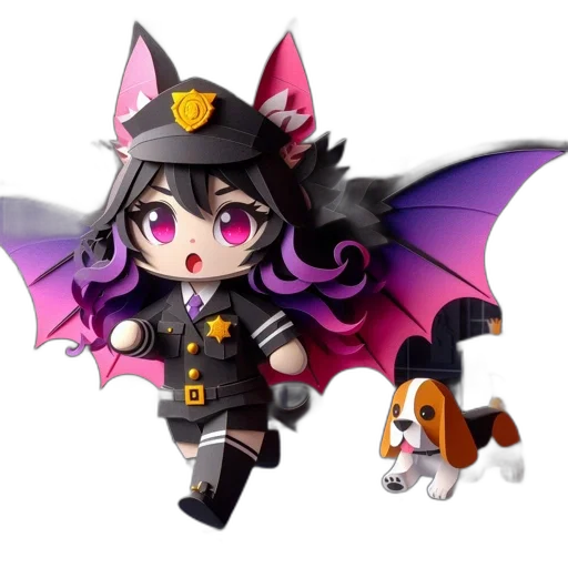 dragon, staff, creature, pixel art transparent PNG cut-out
