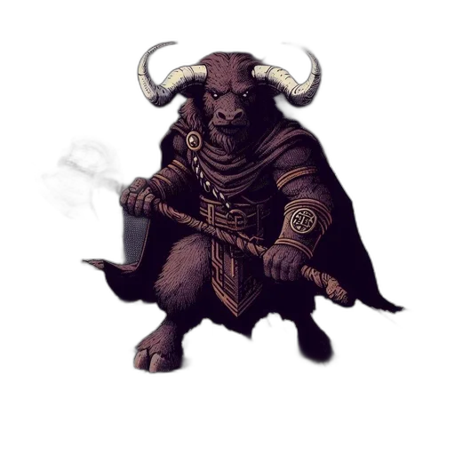 dragon, staff, fantasy art, concept art transparent PNG cut-out